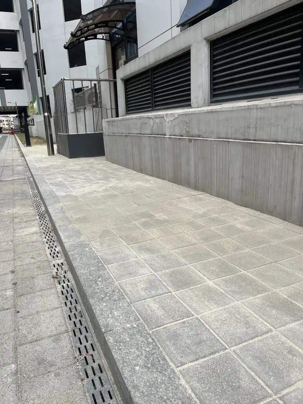보도블록시공 시공 완료 사진